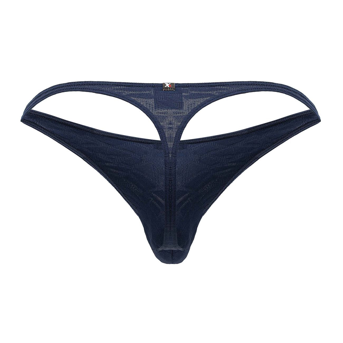 Xtremen 91200 Jacquard Thongs Dark Blue