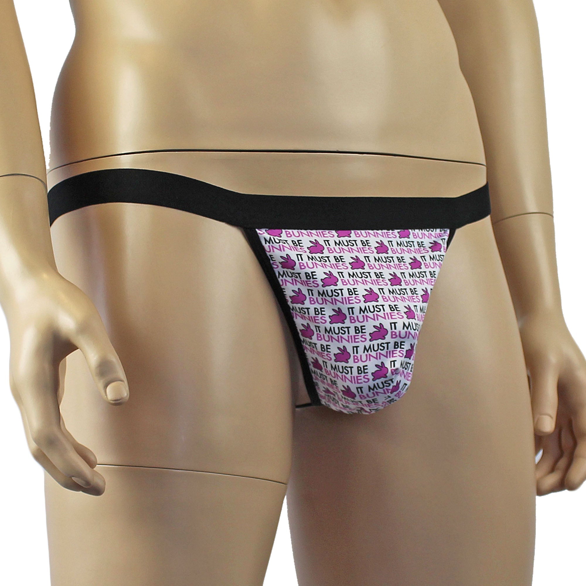 Mens Must Be Easter G string Thong with Elastic Band